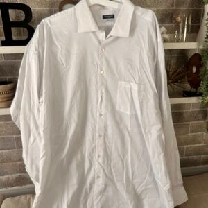 Van Heusen White Button Up